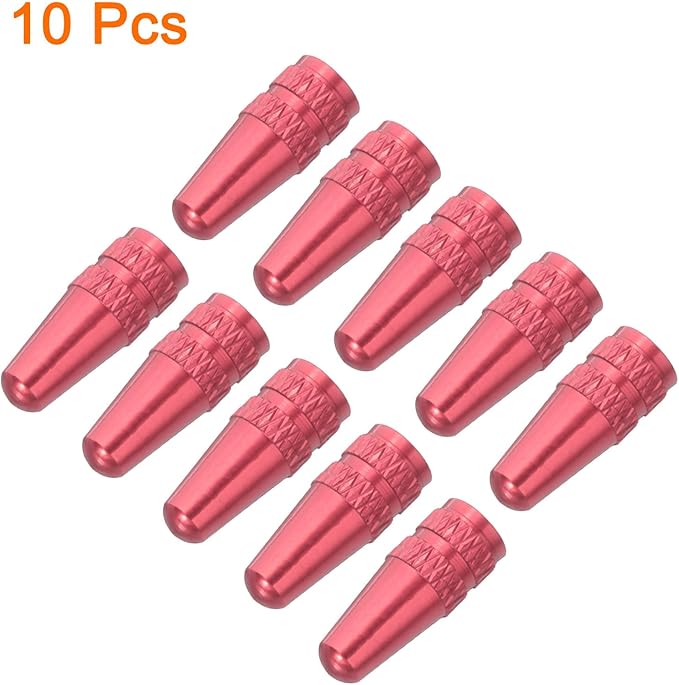 HARFINGTON Bike Valve Caps Anodized Aluminum Road Bicycle Air Tire Valve Caps Dust Caps for MTB Road Racing Bicycle