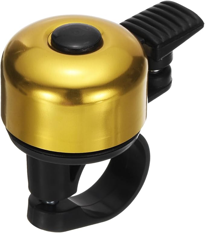 HARFINGTON Bike Bell Mini Bicycle Bell with Loud Crisp Clear Sound Bike Ring Bell Aluminum Bike Accessories for Road Mountain Bike