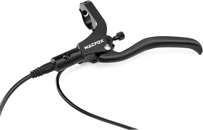 MACFOX E-Bike Four-Piston Hydraulic Disc Brake Replacement Set, Delivering Superior Braking Performance, Hydraulic Brake Upgrade for X1S