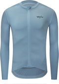 YKYWBIKE Cycling Jersey Men Long Sleeves Bike Jersey with Pockets Biking Shirts for Men Cycling Breathable MTB Biker Shirts