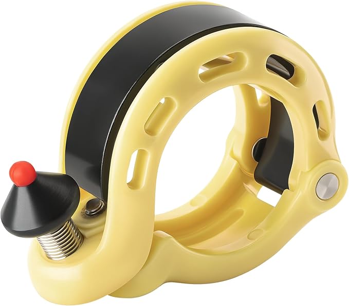 ROCKBROS Bike Bell, Hidden Bicycle Bell with Clear& Long Sound, Durable MTB Bell for 22.2/25.4/31.8 mm Standard Handlebar Size, More Than 100DB, Bike Horn for Adults or Kids Bike