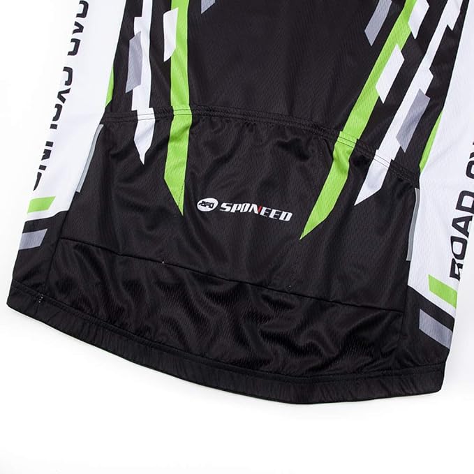 Men Bike Jersey Short Sleeve Road Cycling Shirts Biking Tops Moisture Wicking