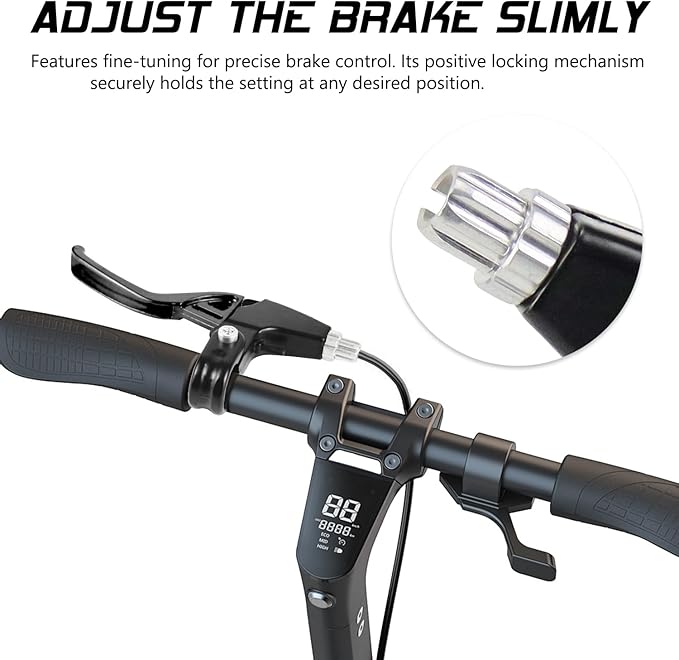 V-Type Bike Brake Set, Complete Universal Bike Front and Rear MTB Brake, Bicycle Brakes, Inner and Outer Cables, Include Brakes Lever Calipers Multi-Tool Wrenches