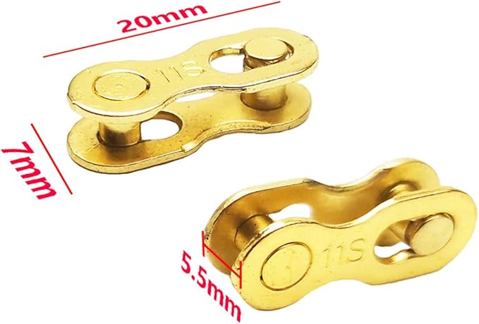 4 Pairs Bicycle Missing Link 1/6/7/8/9/10/11/12 Speed Chain Reusable Steel Bike Chain Link