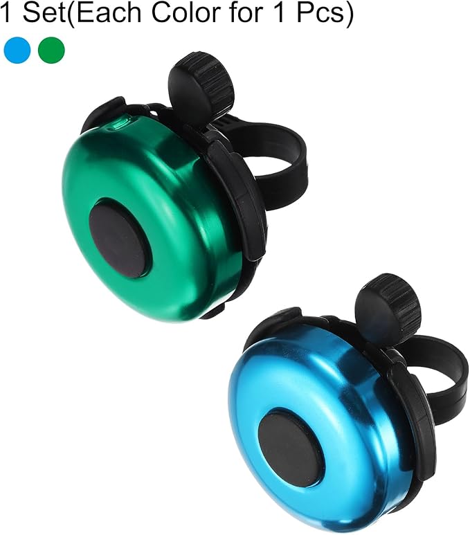 HARFINGTON Bike Bell Classic Bicycle Bell with Loud Crisp Clear Sound Bike Ring Bell Aluminum Bike Accessories
