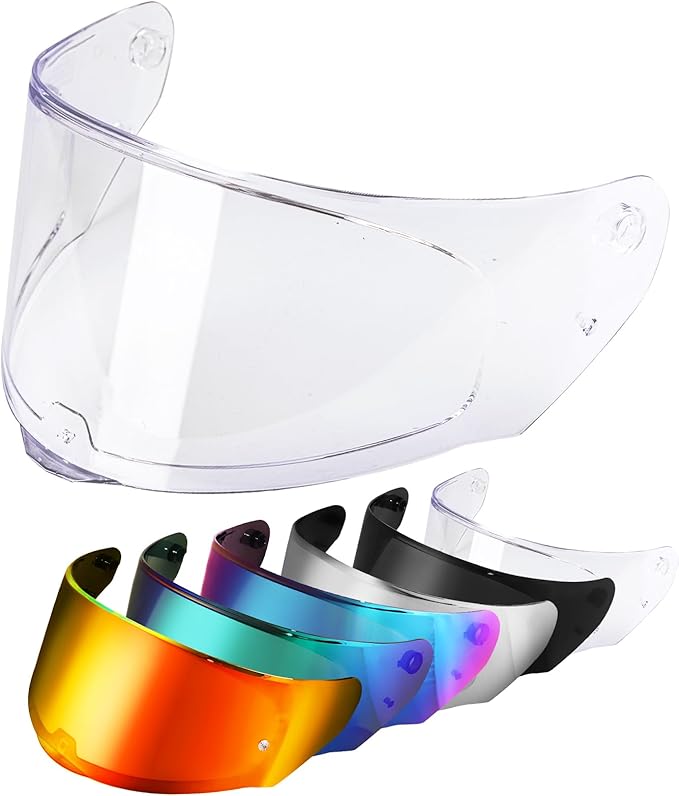 Helmet Visors for Assault/Rapid/Stream,Motorcycle Helmet Visor,Helmet Visor Accessories (Transparent)