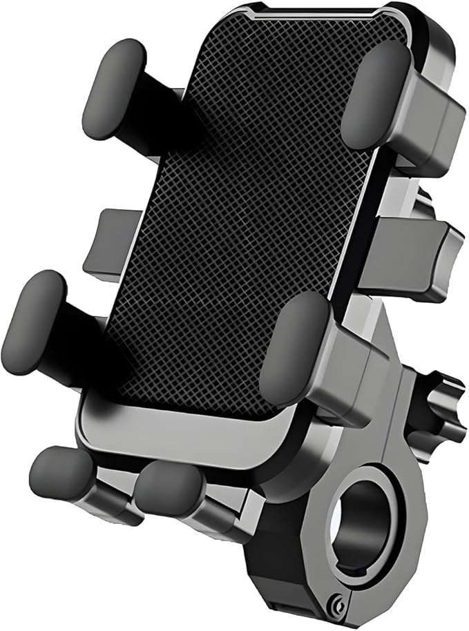 Motorcycle Phone Mount for Yamaha TT R 110 2008-2024, Bike Phone Holder Motorcycle Cell Phone Holder, Quick Install Anti-Shake Motorcycle Phone Mount Holder, B Handlebar Style