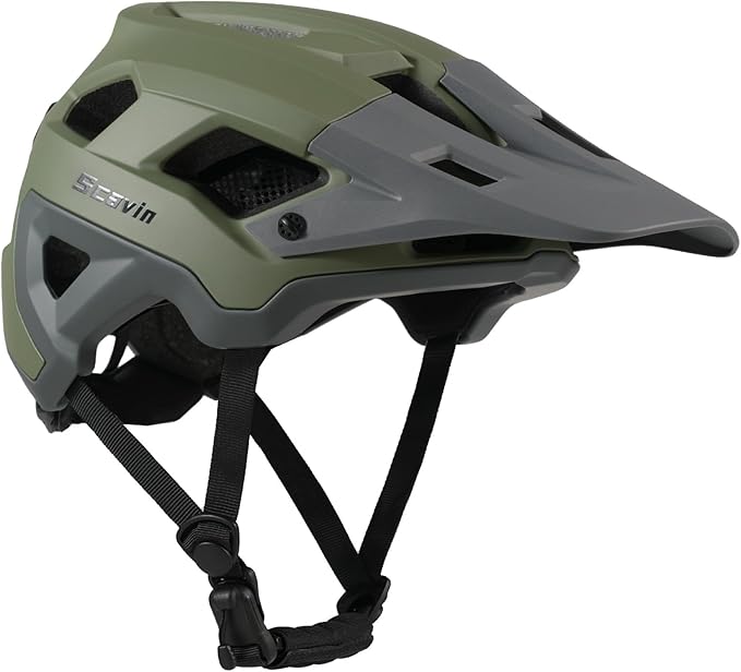 Mountain Bike Helmet for Adult, NTA 8776 E-Bike & Road Bicycle Helmet Certified Adjustable MTB Cycling for Men Women Youth Visor &Magnetic Buckle