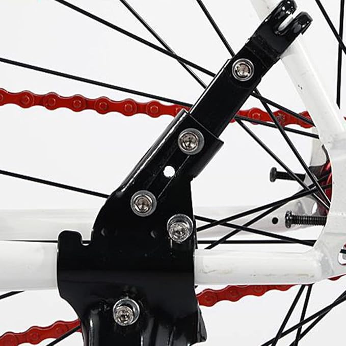 Totority Adjustable Bike Kickstand Aluminum Alloy Foot Brace Support for Mountain and Road Bikes Stable Leg Support for Easy Parking