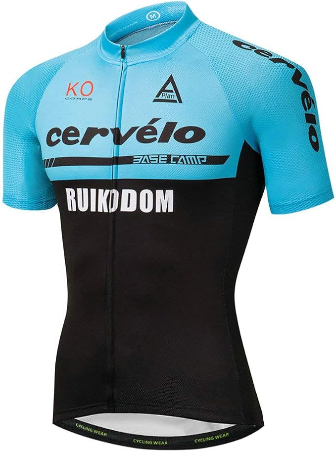 Men's Cycling Jersey Set Bike Jersey Bicycle Shirts Summer Breathability Short Sleeve Clothing C157