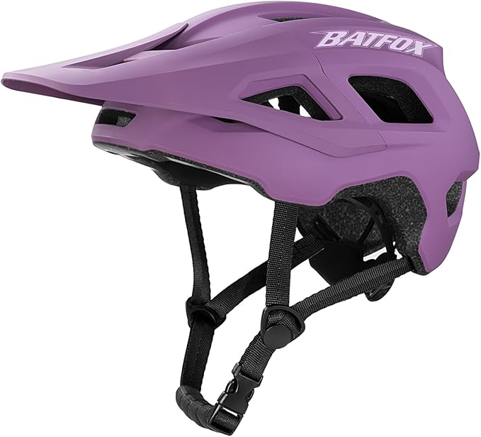 BATFOX NTA 8776 E-Bike & Mountain Bike Helmet for Adults Youth, E-MTB Cycling Helmet for Men Women (52-60CM)
