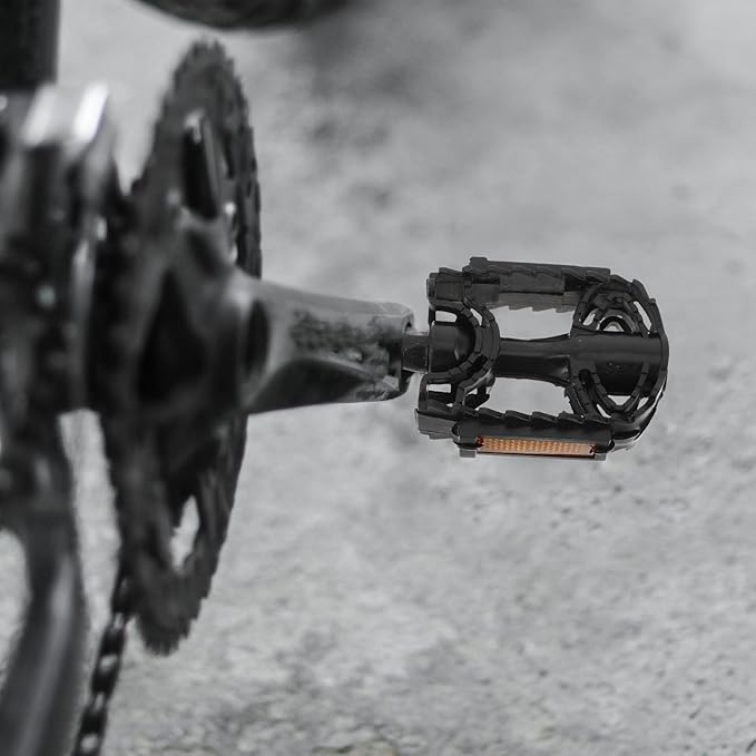 1 Pair Bicycle Pedals Anti-Skid Folding Flat Mountain Bike Pedal Replacement for ’s Bikes, Universal Fit, Sturdy Cycling Accessories for Boys
