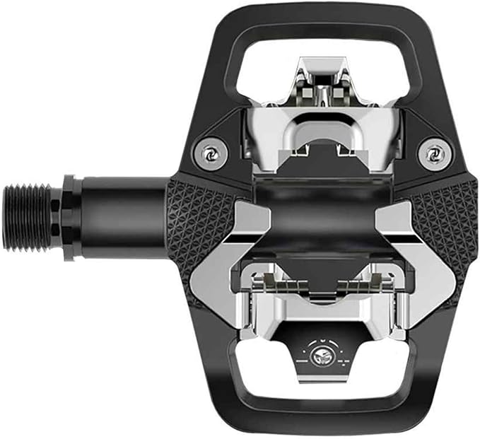 LOOK Cycle - X-Track En-Rage MTB Pedals - Standard SPD Mechanism Compatible - Clipless Pedal - Forged Aluminum Body - Large Contact Surfaces - Strong and Light Bike Pedals, Ideal for Trail Riding