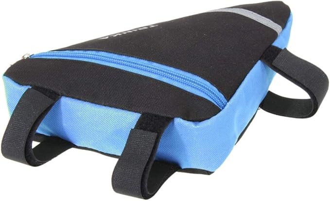 MOOCY Bike Bag, Bicycle Frame Bag,Cycling Accessories Pack for Phone, Wallet, Keys, Tools, Use for Road Bike MTB Commute Bicycle Bike Accessories