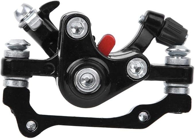 Mountain Bike Disc Brakes, Lightweight Aluminum Alloy Front Rear Disc Brakes, Disc Brake Caliper 160/180mm, for Trail Riding Off Road Commuting Cyclists