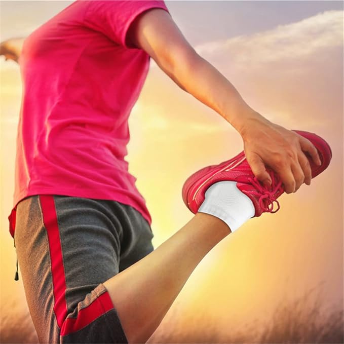 QUXIANG Compression Socks for Women & Men Circulation 3/6/7 Pairs Arch Ankle Support 15-20 mmHg Best for Running Cycling