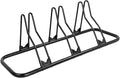 CyclingDeal Bike Rack Floor Parking Bike Stand for up to 6 Bicycles | Indoor, Home & Garage Storage Rack | Stable & Secure Bicycle Stand w/ Tire Grooves Up to 29", Holding Plates & Custom Spacing