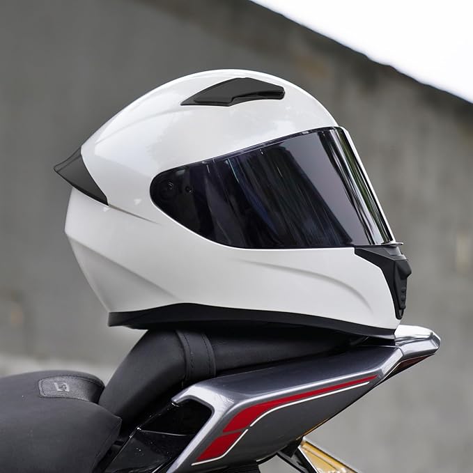 Full Face Motorcycle Helmet WS-607 DOT Approved Motorbike Racing Street Bike Helmets for Adults with Visor