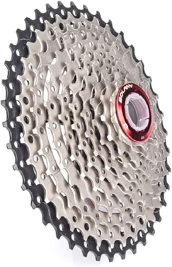 BOLANY Bike 8/9/10 Speed Cassette 11-25T/32T/36T/40T/42T/46T/50T Fit for MTB Bike, Road Bicycle, Lightweight Cassette, Compatible with Shimano SRAM Sunrace