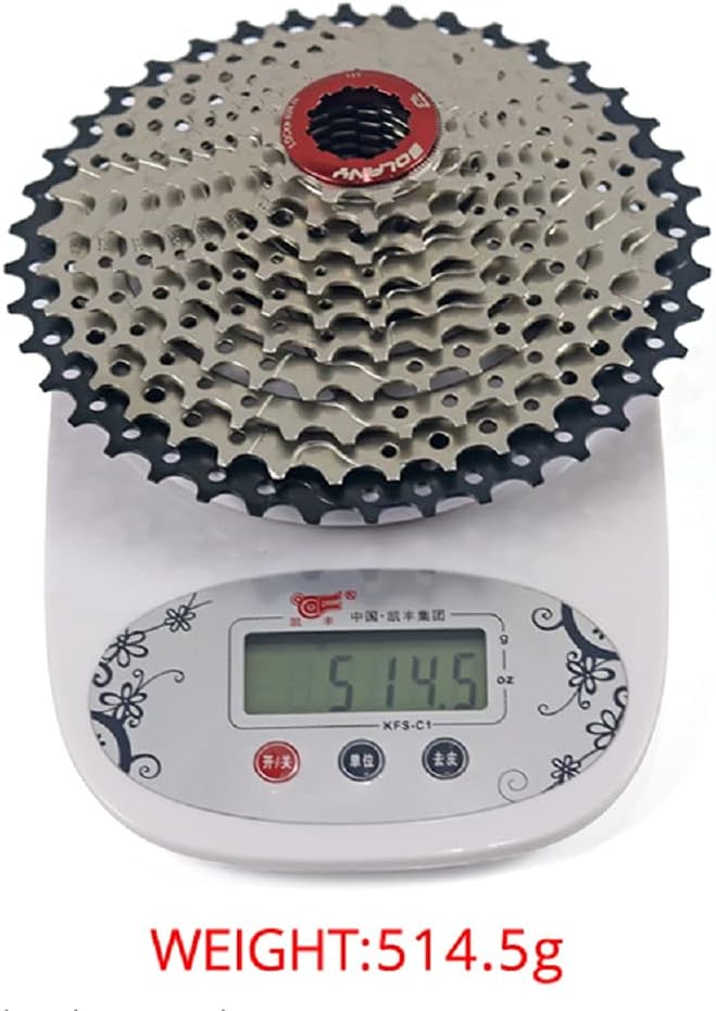 BOLANY Bike 8/9/10 Speed Cassette 11-25T/32T/36T/40T/42T/46T/50T Fit for MTB Bike, Road Bicycle, Lightweight Cassette, Compatible with Shimano SRAM Sunrace