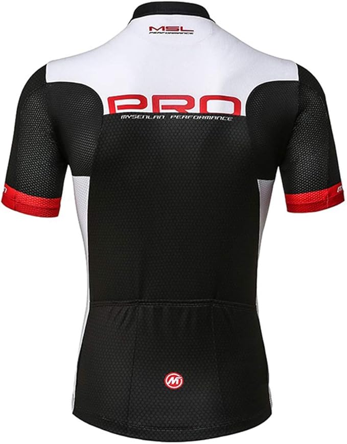 Mysenlan Short Sleeve Cycling Jersey for Man Bike Bicycle Shirts Breathable Riding Sports Jerseys