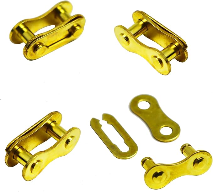 4 Pairs Bicycle Missing Link 1/6/7/8/9/10/11/12 Speed Chain Reusable Steel Bike Chain Link
