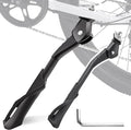 Bike Kickstand for Cannondale Bad Boy, Aluminum Adjustable Kickstand Foot Side Stand Suppor Rear Side Bicycle Stand with Non-Slip Rubber Foot,C