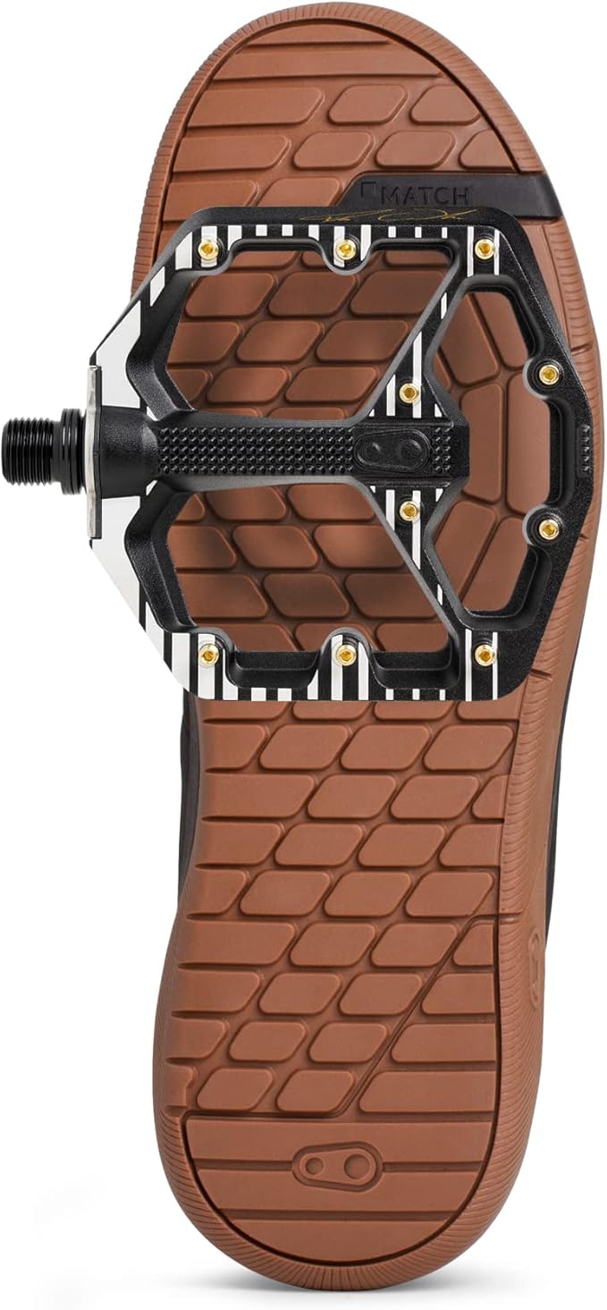Crankbrothers Stamp Flat MTB Pedals - Size-Specific, Lightweight, Versatile, Durable Bike Pedals