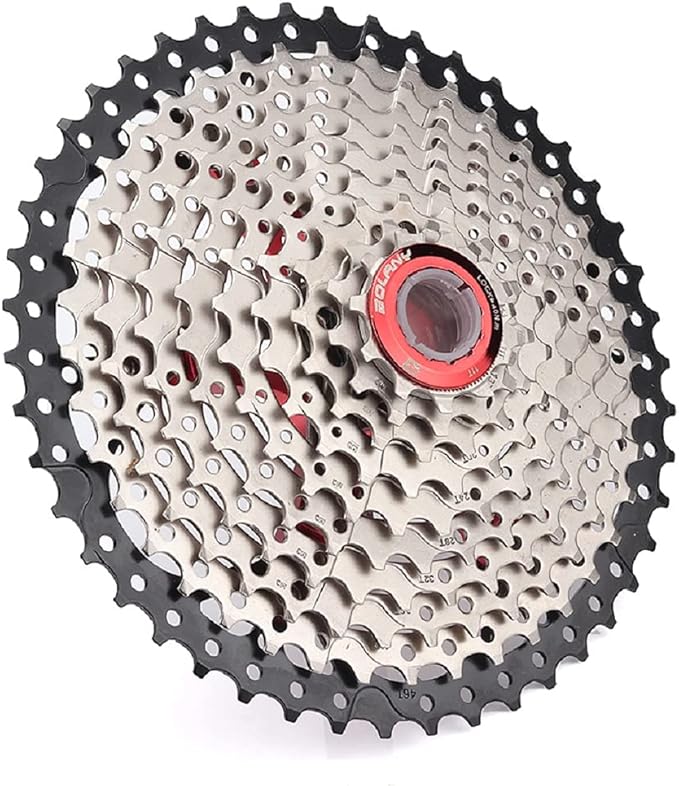 BOLANY Bike 8/9/10 Speed Cassette 11-25T/32T/36T/40T/42T/46T/50T Fit for MTB Bike, Road Bicycle, Lightweight Cassette, Compatible with Shimano SRAM Sunrace