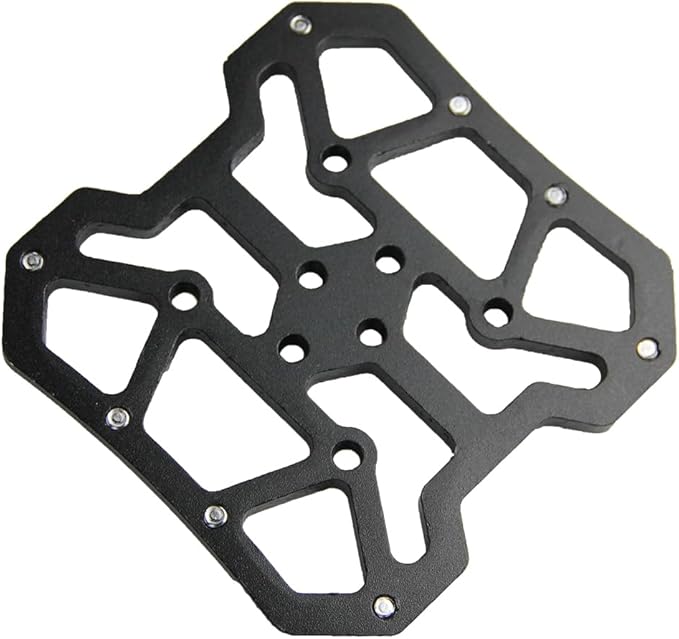 Clipless Platform Adapter for Shimano SPD&SPD-SL Bike Clipless Pedal Adapter Convert to Universal Platform Pedal for Mountain Bike Road Bike Cycle