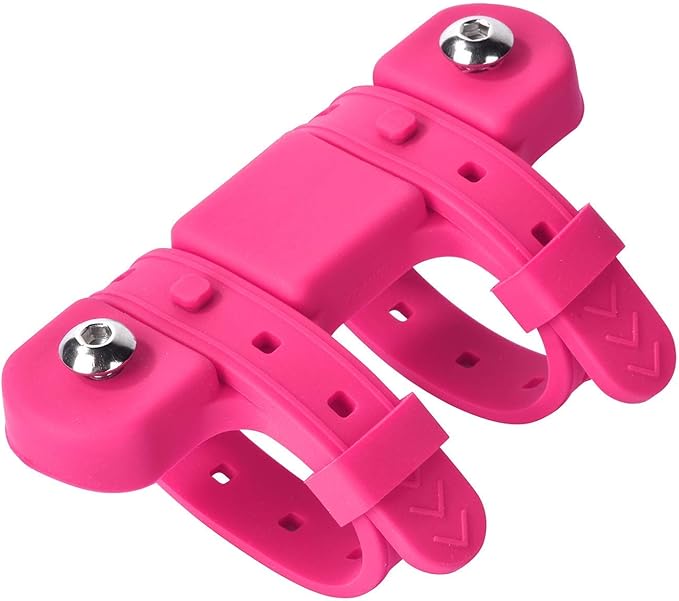 ZONKIE Bike Bottle Cage Mounting Base, Cup Mounting Base for Many Kinds Bikes, Fits Most Stroller Drink Holder, Silicone Material, Many Colors are Available.