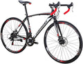 EUROBIKE HY XC550 700C Road Bike 21 Speed for Adults Men and Women | Road Bicycle, Disc Brake, Race Bike, for Beginner to Intermediate Bicycle Riders