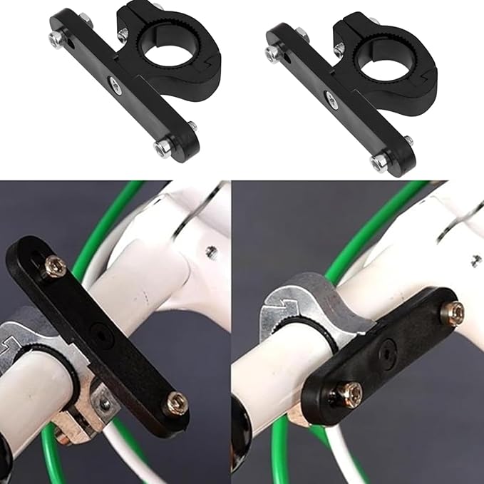 Bike Water Bottle Holder, Adjustable Bicycles Handlebar Water Bottle Cage Mount, Aluminum Alloy Cycling Cup Holder Clip Mountain Bike Accessories for Mountain Road Bicycles