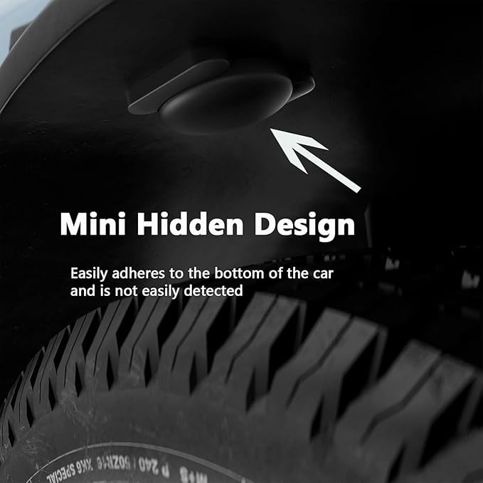 Mini GPS Tracker for Vehicles,Car Tracker Device Hidden for Vehicles Work with Find My (iOS Only) GPS Tracking for Vehicles with Magnetic Waterproof Case,No Monthly Fee for Vehi cles,Cars Etc.