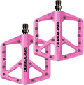 Mountain Bike Pedals - Durable Nylon DU Bearing Platform Pedals for MTB and BMX