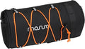 MOSISO Bike Handlebar Bag, Waterproof Bicycle Front Frame Pouch, 2.5L Bike Top Tube Bag Bicycle Roll Storage Pack Cycling Accessories Cylinder Pouch with Shoulder Strap, Black