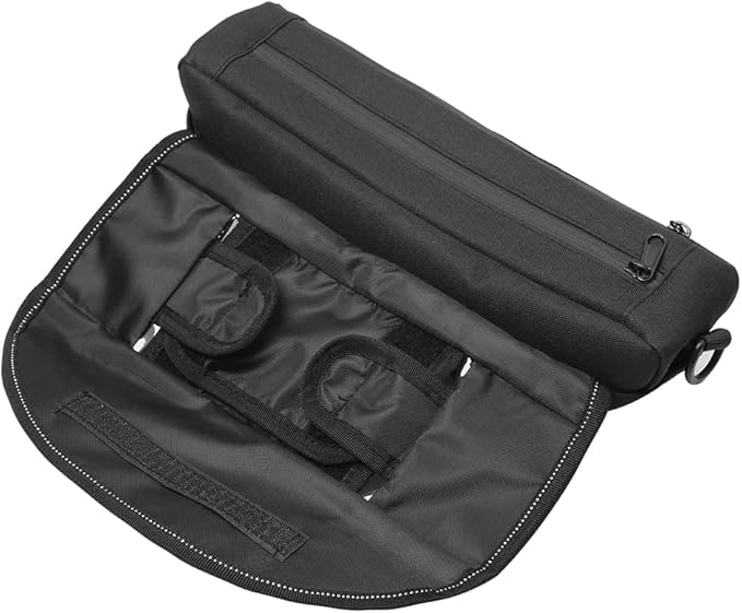 H RUO Waterproof Handlebar Storage Bag Motorcycle Bike Handle Bar Bag with Phone Pouch Compatible with bmw F750GS F850GS R1200GS Triumph Honda Yamaha Suzuki
