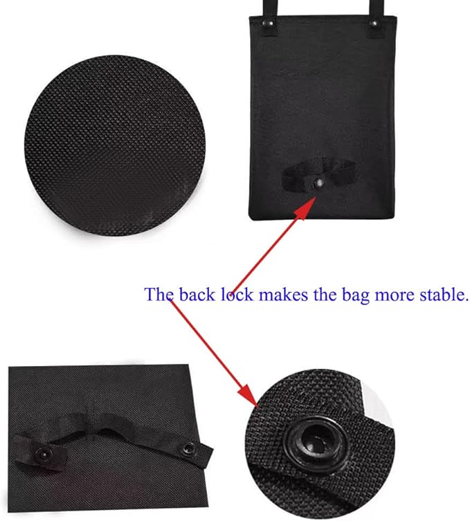 3 Pack Bike Handlebar Bag Bicycle Handle Bar Front Hanging Pouch 2 Layers with Mobile Phone Holder for Motorcycle eBike Scooter Trike Tricycle Cycling Vehicle Crossbar Kids Girls Boys Men Women