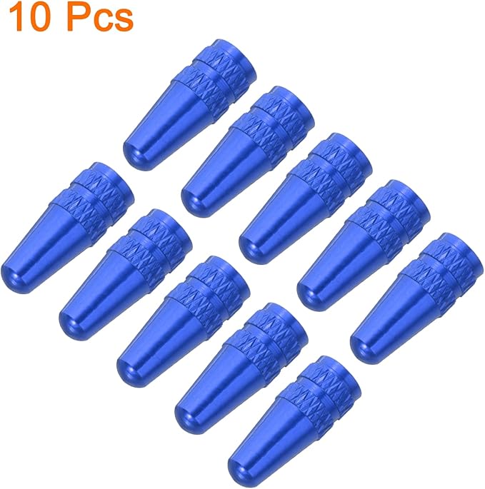 HARFINGTON Bike Valve Caps Anodized Aluminum Road Bicycle Air Tire Valve Caps Dust Caps for MTB Road Racing Bicycle