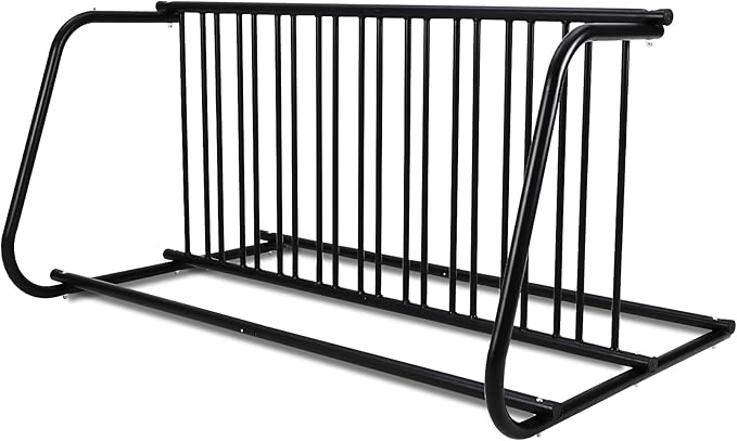 Bike Rack,10-Bike Large Capacity Outdoor Bike Rack, Stable Lightweight bike parking stand floor for Garages, Front Yards, Backyards, Bike Event Venues, Storefronts, Workplace