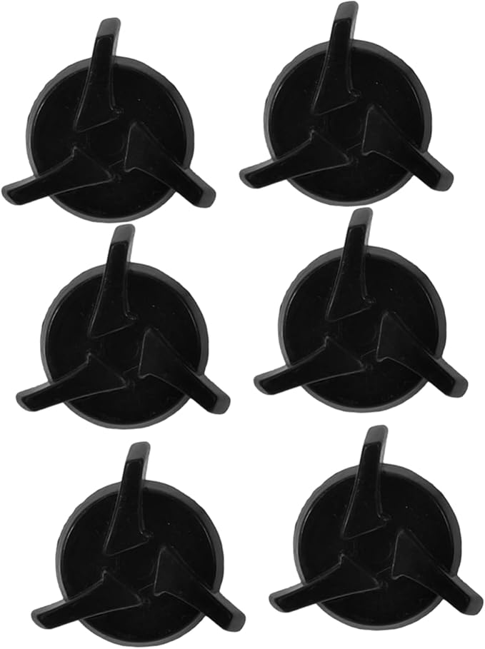 6pcs Dirt Bike Helmet Visor Screws Plastic Replacement Screws Motorcycle Helmet Parts Visor Repair