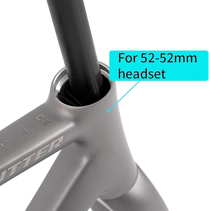 700C Road Bike Frameset 41cm 45cm 48cm 51cm 54cm Aluminum Alloy Disc Brake Frame with Carbon Fibre Fork Thru Axle F12x100mm R12x142mm Internal Routing BSA BB68mm