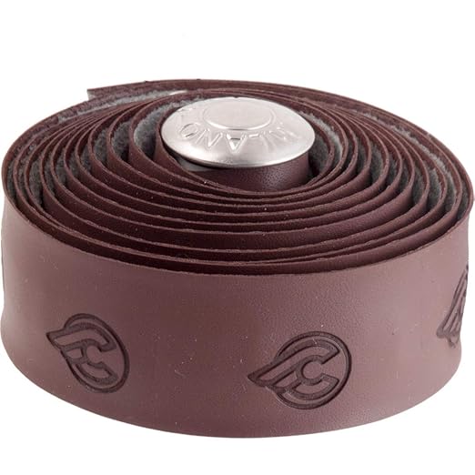 Cinelli Vegan Eco-leather Bicycle Handlebar Tape, Brown