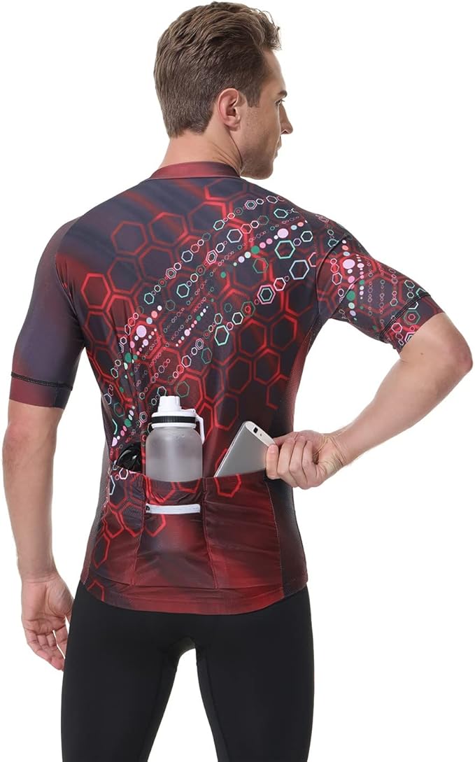 Cycling Jersey Short Sleeve Bike T-Shirt Stylish Short - Sleeve Cycling Jersey - Aerodynamic Design for Modern Riders
