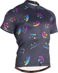 Men's Cycling Bike Jersey Short Sleeve Moisture Wicking, Breathable, Quick Dry Biking Shirt with 3 Rear Pockets