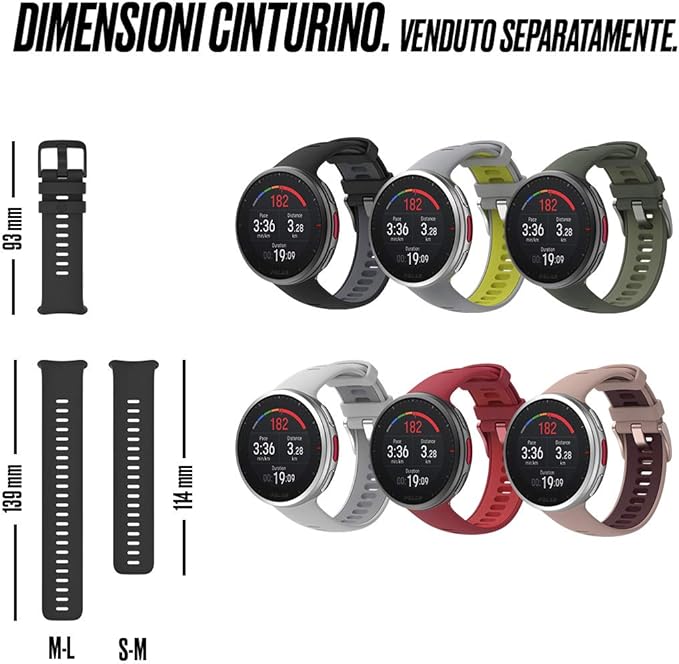 Polar Vantage V2 - Premium Multisport Smartwatch with GPS