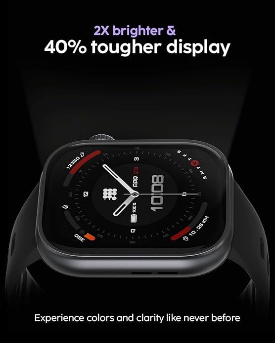 Cubitt Viva 2 Smartwatch, 1.85” AMOLED, Phone-Connected GPS, VITA AI Assistant, AI Coach, Health Monitoring, Sleep Score, 100+ Sports Modes, 3ATM Water Resistant, 8-Day Battery