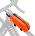 Waterproof Bike Top Tube Bag - TPU Bolt-On & Strap Mount Frame Pack, Lightweight Aerodynamic Cycling Storage for Mountain/Road/Gravel