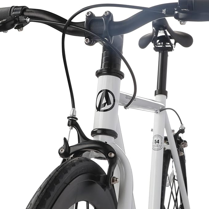 AVASTA Single-Speed Fixed Gear Urban Commuter Fixie Bike Flip Flop Hub Bicycle, Multiple Colors