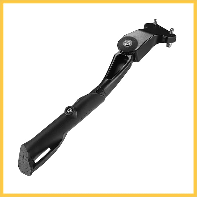 Fit 20-22 Inch Bicycles Adjustable Bicycle Stand with Central 2 Holes Non-Slip Side Stand Kickstand Bicycle for Mountain Bike E-Bike Trekking Auto Replacement Parts